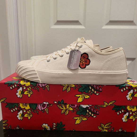 KENZO Kenzoschool Boke Flower Lace-Up Sneakers - UNISEX - Picture 3 of 7